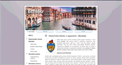 Desktop Screenshot of benatky.ihned.info