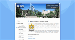 Desktop Screenshot of dubaj.ihned.info